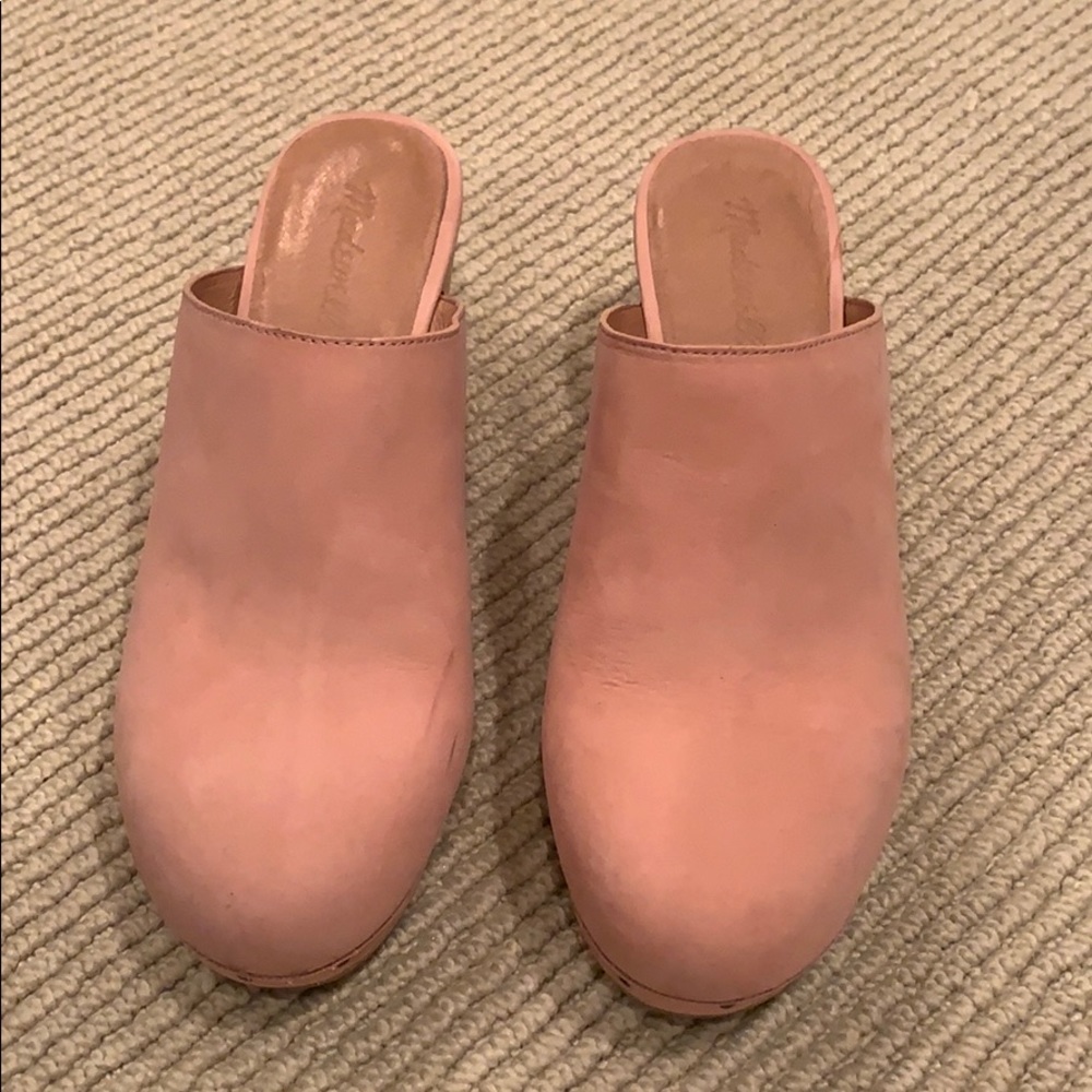 Madewell,  blush clogs